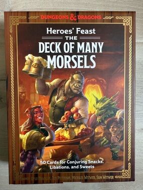 DUNGEONS & DRAGONS • Heroes’ Feast - The Deck of Many Morsels - NEW!